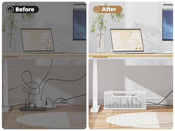 cord organizer box