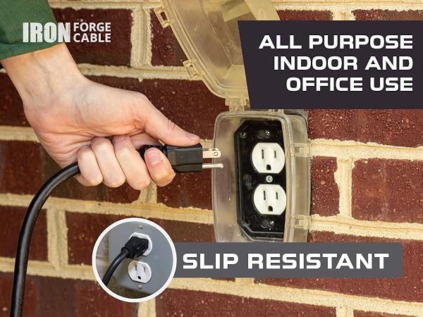 Outdoor extension cord waterproof design, heavy-duty and durable for all outdoor power needs.