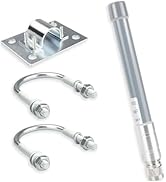 Boobrie Dual Band WiFi Antenna 2.4GHz/5.8GHz 3dBi N Male Fiberglass Outdoor WiFi Antenna Omni-Dir...