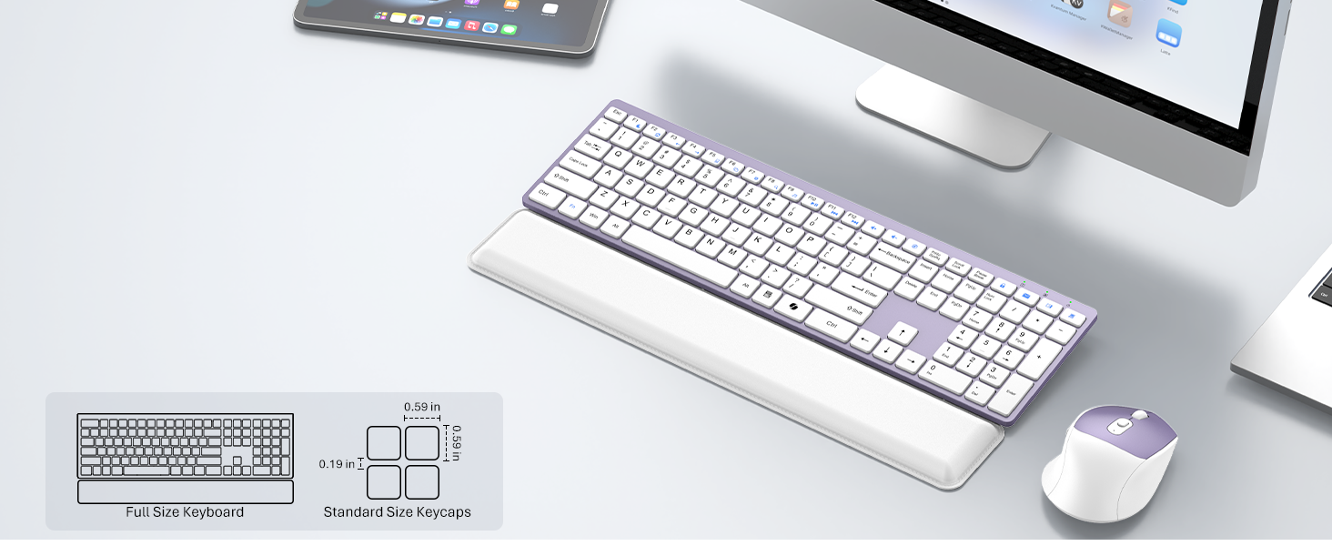 wireless keyboard mouse combo