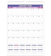2026 Wall Calendar - January 2026 - December 2026, 2026 Calendar, 12 Months Wall Calendar 2026, 1...