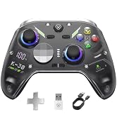 Aolion gaming K30 TMR Wireless Gaming Controller for Switch, PC, iOS & Android, TMR Joysticks (No...