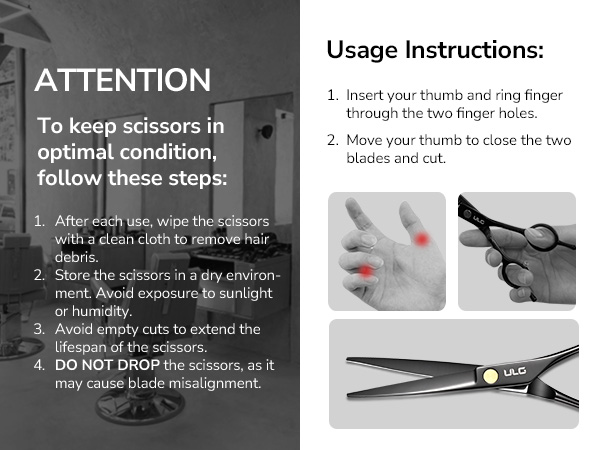 hair cutting scissors