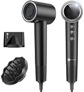 slopehill Hair Dryer - 110,000 RPM High-Velocity Fast Drying + Low Noise + Lightweight + Intellig...