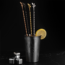 bar spoon long mixer spoon cocktail spoon stirring spoon spiral spoon bartending spoon