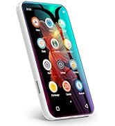 TIMMKOO 72GB MP3 Player with Bluetooth, 4.0" Full Touchscreen Mp4 Mp3 Player with Speaker, Portab...