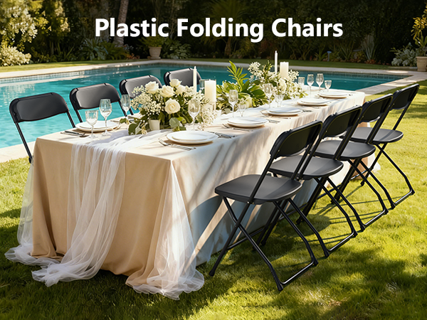 plastic folding chair
