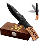 Customized Pocket Knife - Personalized Gift for Men & Women Dad Birthday Presents Dads Father Hus...