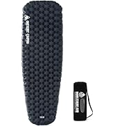 ONETIGRIS NOBLEJADE Insulated Sleeping Pad with R7.3, Ultralight Inflatable Sleeping Pad Extreme ...