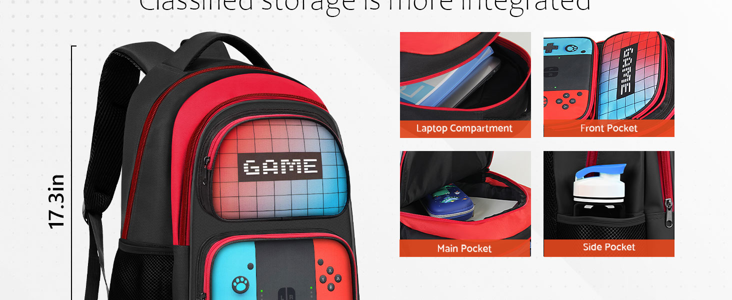 Gamer Backpack Set