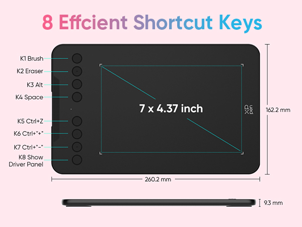 deco mini7 v2 drawing tablet