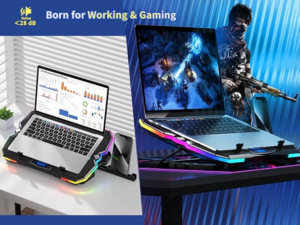 laptop cooler for working and gaming