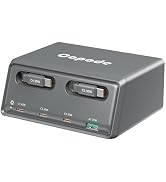 Copode 4-Port USB C Charging Station with Dual Retractable Cables,Desktop Multiple Devices Power ...