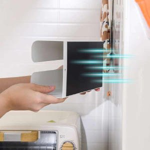 Tissue Dispenser Holder and Trash Bag Holder