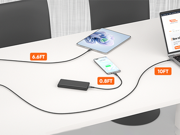 long usb c cable