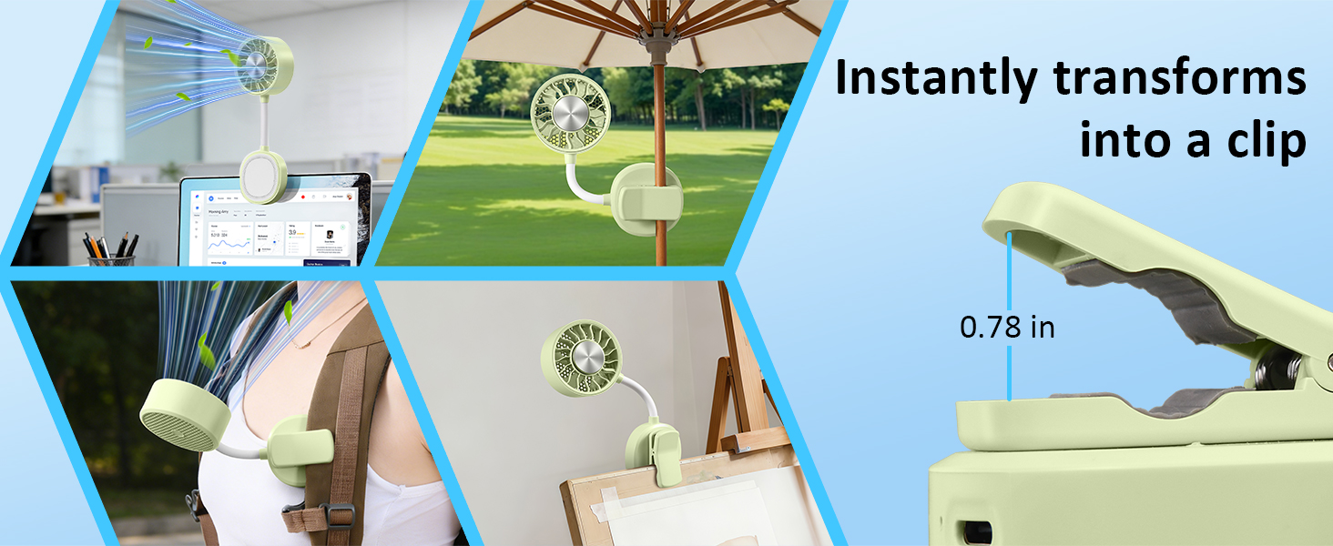 Portable Handheld Ice Fan