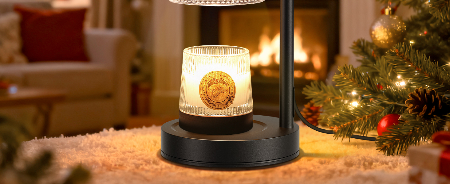 Candle Warmer Lamp with Timer Dimmable