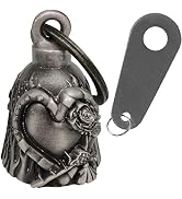Dream Apparel Motorcycle Biker Bell W/ Motorcycle Bell Hanger, Motorcycle Accessories or Key Chai...