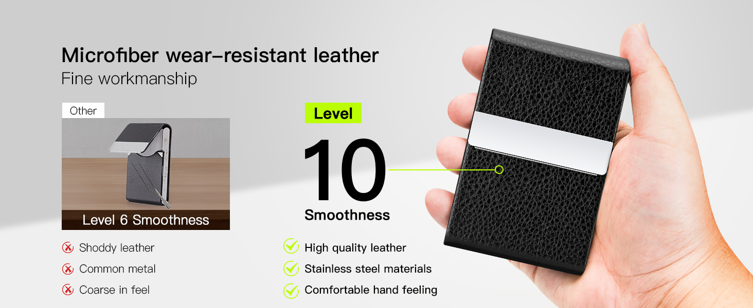 Microfber wear-resistant leather