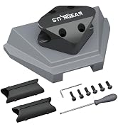 STARGEAR for Starlink Mini Mount, CNC Aluminum Alloy Bar Mount with Secure Lock Fits Round Rail D...