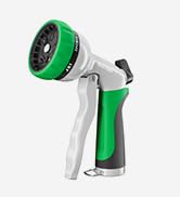 RESTMO Garden Hose Nozzle, Heavy Duty Metal Water Hose Nozzle with 7 Adjustable Spray Patterns, H...