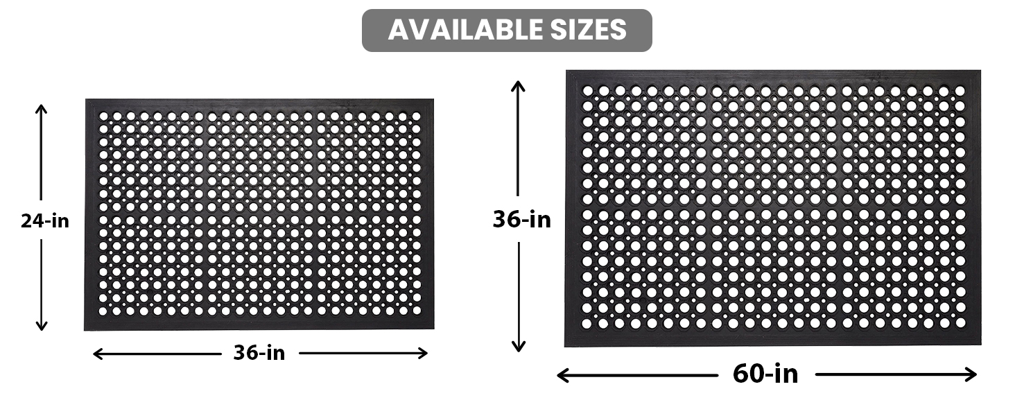 rubber non slip mat in kitchen restaurant floor mats are durable and anti fatigue Non-slip rubber ma