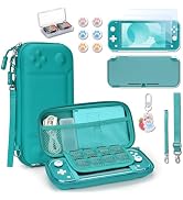 Younik Switch Lite Case, Portable Switch Lite Carrying Case, 14 in 1 Accessories Kit with Carryin...