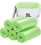 Aievrgad green trash bag 5L