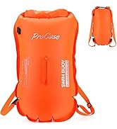 ProCase Swim Buoy Backpack, 35L Swimming Bubble Safety Float Waterproof Dry Bag with Shoulder/Wai...