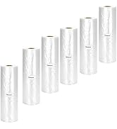 Immuson Food Storage Bags, 12 x 20 Plastic Produce Bag on a Roll Fruits, Vegetable, Bread, Food S...