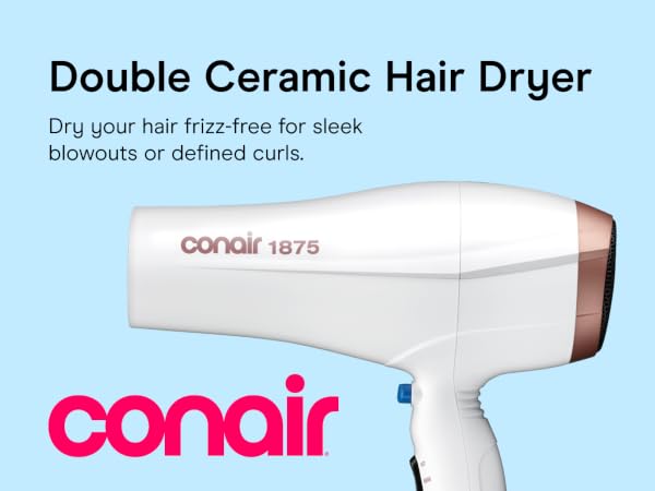 Double Ceramic Hair Dryer