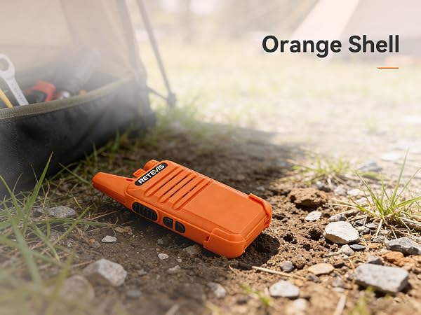 orange walkie talkie radios walkie talkies 4 pack long distance walkie talkies two way radio