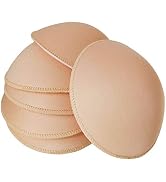 WMugthome 3 Pairs Round Seam Women's Removable Sports Yoga Bra pad, Bikini Top Bra Pads Insert
