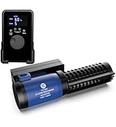 FZONE Wave Maker for Aquarium, 24V DC Gyre Wavemaker with LCD Display Controller, Adjustable Cros...