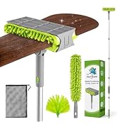 Clean Beastie Ceiling Fan Cleaner Duster with 6 Ft/77'' Extendable Long Handle Multi-Functional C...