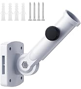 PHITRIC Adjustable Flag Pole Holder, Multi-Position Mounting Flag Bracket, Heavy Duty Flag Pole H...
