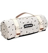 Extra Large Picnic Outdoor Blankets with Carry Strap, Oversized 78"x57" Waterproof & Sand Proof P...
