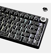 JMTCtech 87 Pbt Keycaps, Mechanical Keycap Set, MXD Technology (Anti-Sink, Anti-Scratch, Anti-Fad...