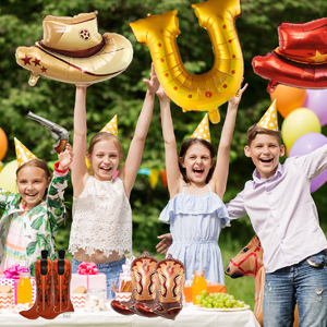 western foil balloons