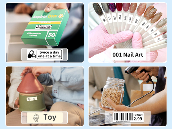 Phomemo D30 Mini Bluetooth Label Maker Machine