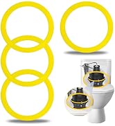 4Pcs Canister Flush Valve Seal for Kohler, Toilet Tank Parts GP1059291 Flush Valve Seal, Silicone...