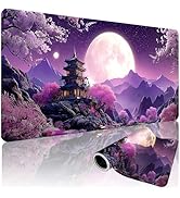 ModrnGld XXL Gaming Mouse Pad 35.4 x 15.7 Inch, Large Extended Desk Mousepad, Water-Resistant Sur...