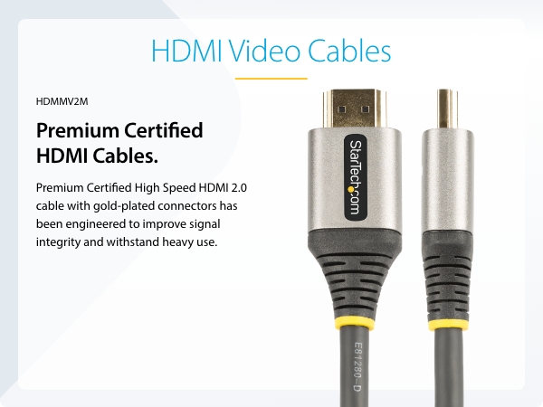 High-Performance HDMI Video Cables