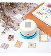 BAOFALI 1x0.8inch Magnetic Stamp Punch, Craft Hole Punch, Anywhere Everywhere Puncher Precise Pos...