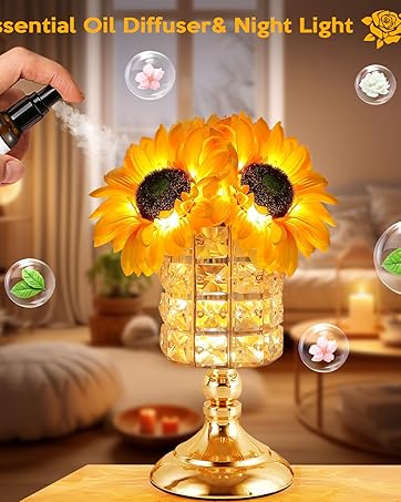 sunflower table lamp