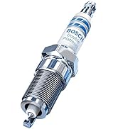 BOSCH 8121 OE Fine Wire Double Platinum Spark Plug - Pack of 4