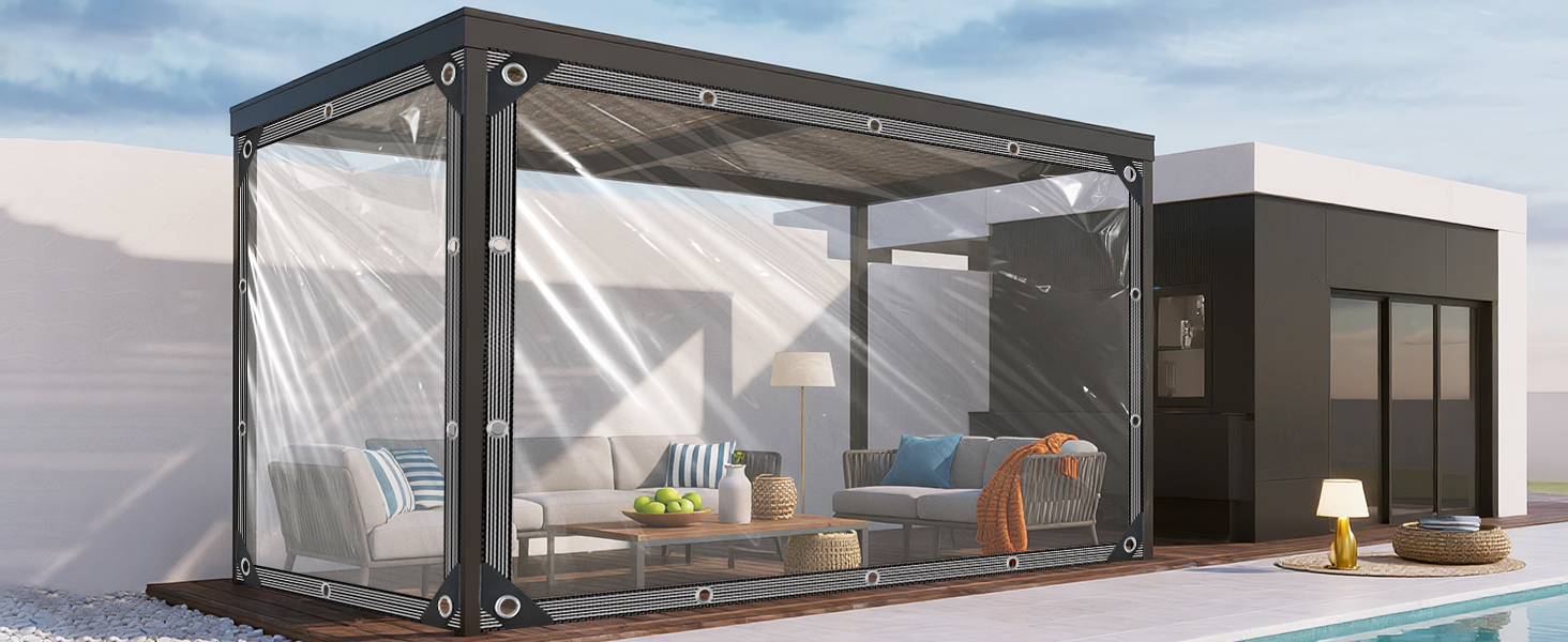 Clear Tarp for Patio