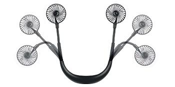hanging neck fan for kids