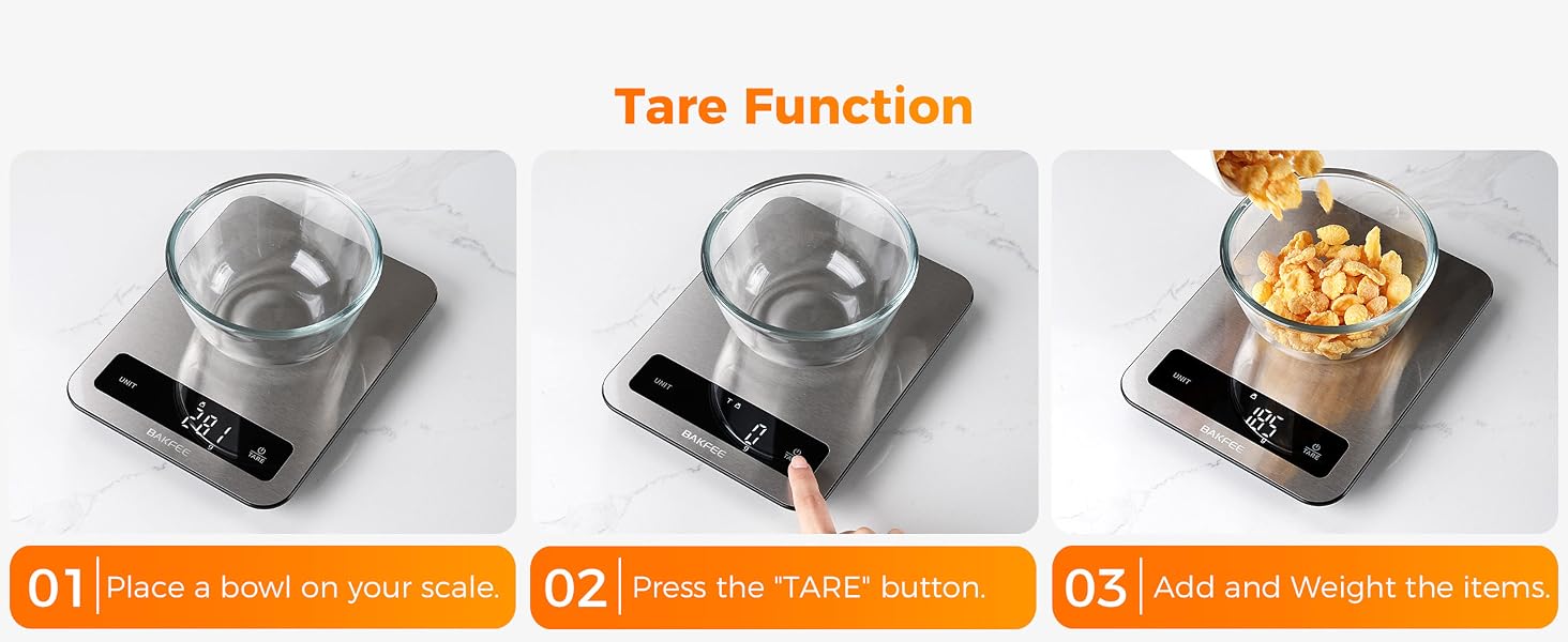 BakFee Waterproof Scale