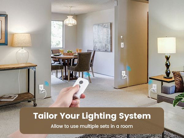 wireless remote control outlet